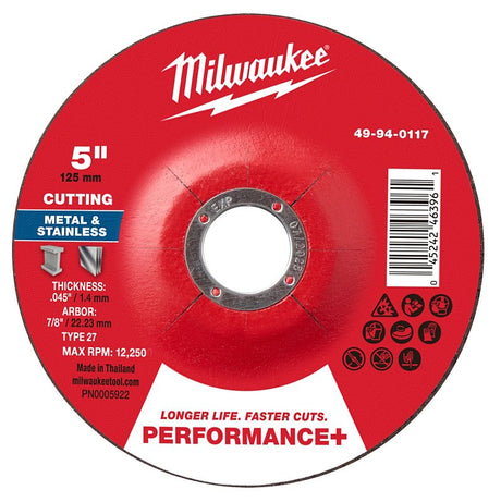 CUTOFF WHL P-MTL TYP27 5X7/8IN