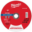 CUT-OFF WHL P-MTL TYP1 7X7/8IN