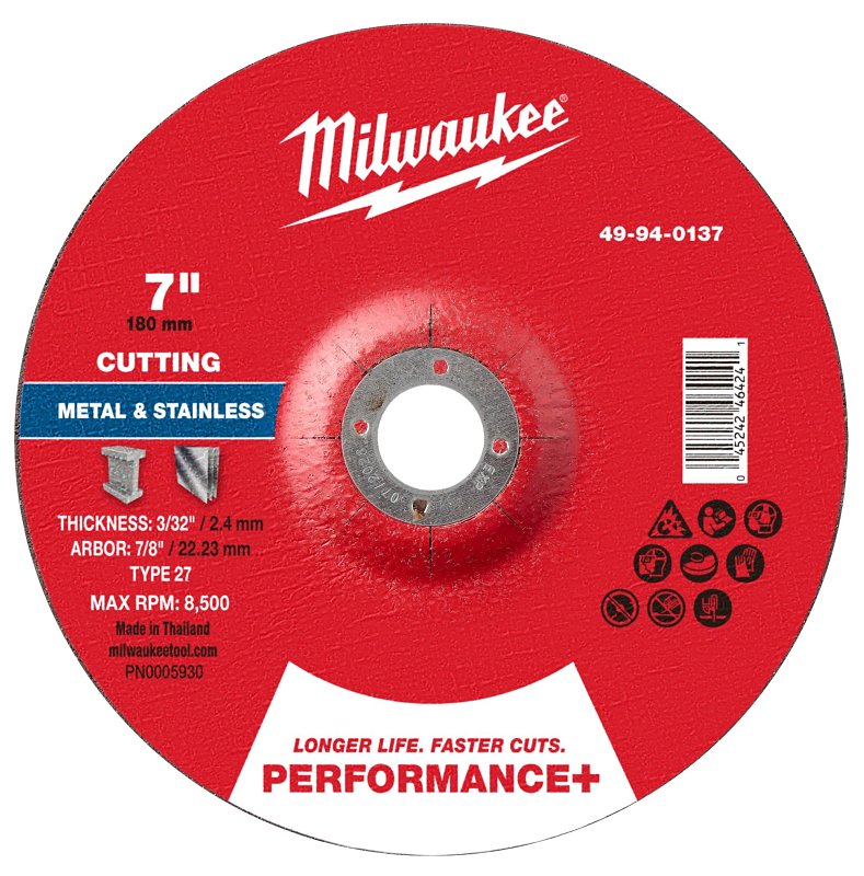 CUTOFF WHL P-MTL TYP27 7X7/8IN