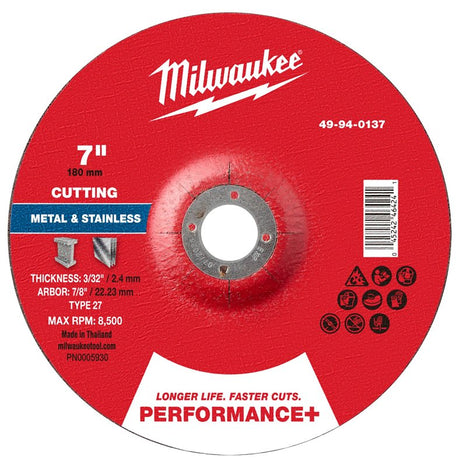 CUTOFF WHL P-MTL TYP27 7X7/8IN