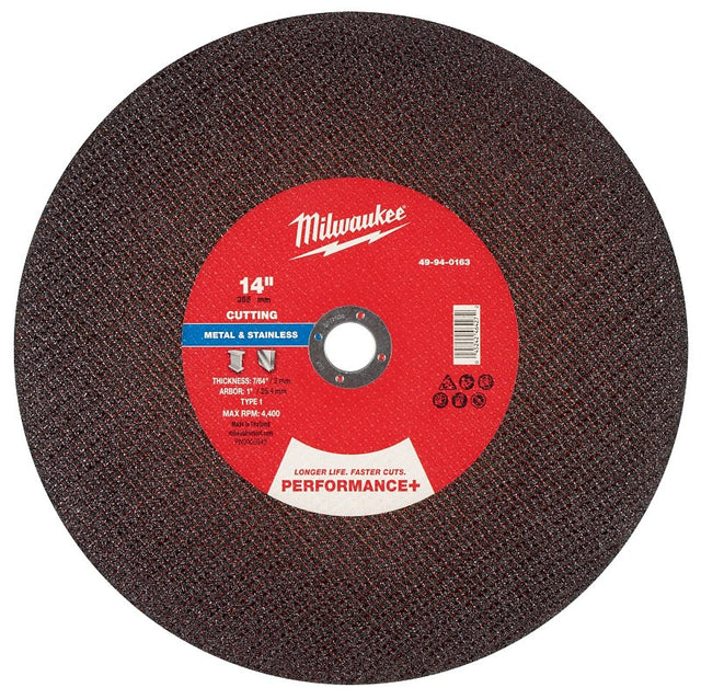 CUT-OFF WHL P-MTL 14X7/64X1IN