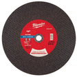 CUT-OFF WHEEL P-MTL 14X1/8X1IN