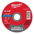 CUT-OFF WHL C-MTL TYP1 4.5X7/8