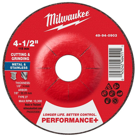 CUT&GRIND WHL P-DL MTL 4.5X7/8
