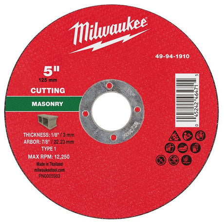 CUT-OFF WHL MSNRY TYP1 5X7/8IN