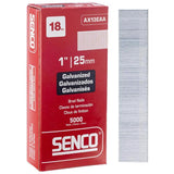 Senco 1 in. L X 18 Ga. Straight Strip Galvanized Brad Nails 5000 pk