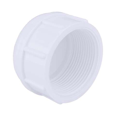 Charlotte Pipe Schedule 40 1/2 in. FPT X 1/2 in. D FPT PVC Cap 1 pk, Pack of 25