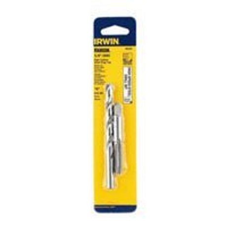 Irwin 80242 Tap and Drill Bit Set, HCS/HSS