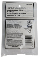 ProSource PMB-086 Tailpiece Washer, 1-3/4 in OD and 1-1/4 in ID, 1-1/2 in Dia, 1 mm Thick