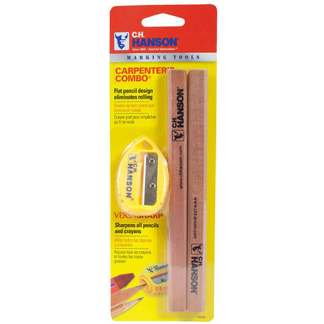 C.H. Hanson VersaSharp, CH Hanson 8.8 in. L Carpenter Pencil Kit Beige 3 pc