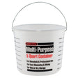 ENCORE Plastics 05166 Paint Container, For: Model 80900 Lid, 5 qt, Plastic, Clear, Pack of 24