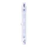 Feit Electric BPQ100T3/CL/S/CAN Halogen Bulb, 100 W, R7s Lamp Base, T3 Lamp, 1200 Lumens, 3000 K Color Temp, Pack of 6