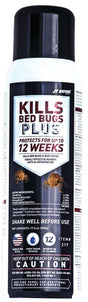 J.T. Eaton 217 Bed Bug Insecticide, Liquid, Spray Application, 17.5 oz Can