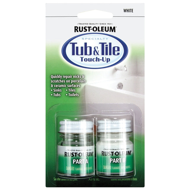 Specialty 244166 Appliance Epoxy Coating Kit, White, 0.45 oz, Bottle