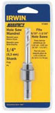 Irwin 373002 Mandrel Hole Saw Arbor, 1/2 in Shank, Hex Shank