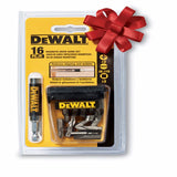 DeWalt 1 in. L Drive Guide Bit Set Heat-Treated Steel 16 pc