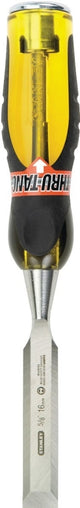 STANLEY 16-976 Chisel, 5/8 in Tip, 9 in OAL, Chrome Carbon Alloy Steel Blade, Ergonomic Handle
