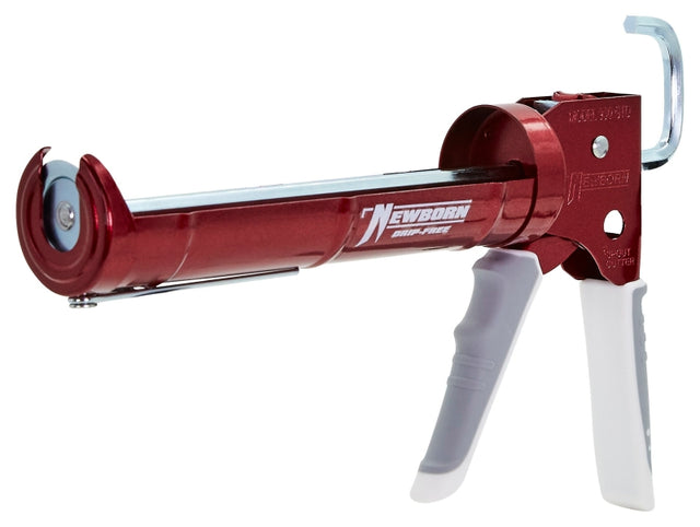 Newborn 930-GTD Caulk Gun, 0.1 gal Cartridge, Steel, 10:1 Thrust