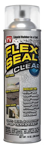 Flex Seal FSCL20 Rubberized Spray Coating, 12 sq-ft Coverage Area, 14 oz Can