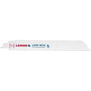 Lenox LAZER 24906T9114R Reciprocating Saw Blade, 1 in W, 9 in L, 14 TPI