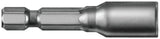 Irwin 94232 Nutsetter, 5/16 in Drive, 6-Point Drive, 1-7/8 in L, 1/4 in L Shank, Hex Shank