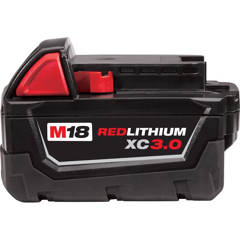 Milwaukee M18 RedLithium XC 3 Ah Lithium-Ion Battery Pack 1 pc