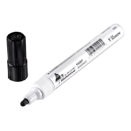C.H. Hanson El Marko Black Valve Tip Paint Marker 12 pc, Pack of 12