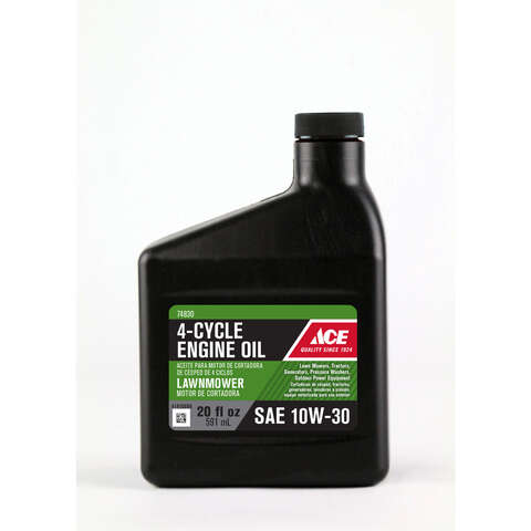 Ace 10W-30 4-Cycle Lawn Mower Motor Oil 20 oz 1 pk, Pack of 12