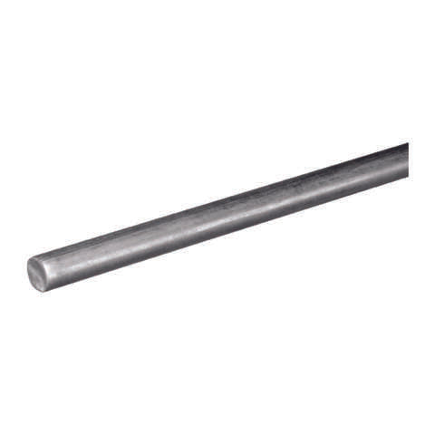 SteelWorks 1/4 in. D X 36 in. L Zinc-Plated Steel Unthreaded Rod, Pack of 5