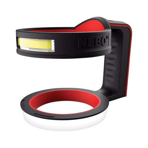 NEBO 350 lm Black/Red Flashlight Lantern