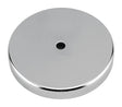 Magnet Source .44 in. L X 3.2 in. W Silver Round Base Magnet 95 lb. pull 1 pc