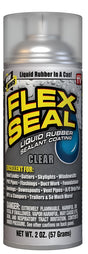 Flex Seal FSCLRMINI Rubberized Spray Coating, Clear, 2 oz, Aerosol Can