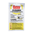 Oatey 31423 Cleaning Cloth, 8 in L, 7 in W, Clear, Pack of 24