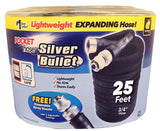 Pocket Hose Silver Bullet 17824-6 Expanding Garden Hose, 3/4 in, 25 ft L, Plastic, Black