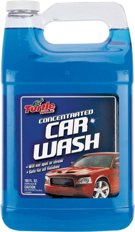 Turtle Wax 53499 Car Wash and Wax, 128 oz, Liquid
