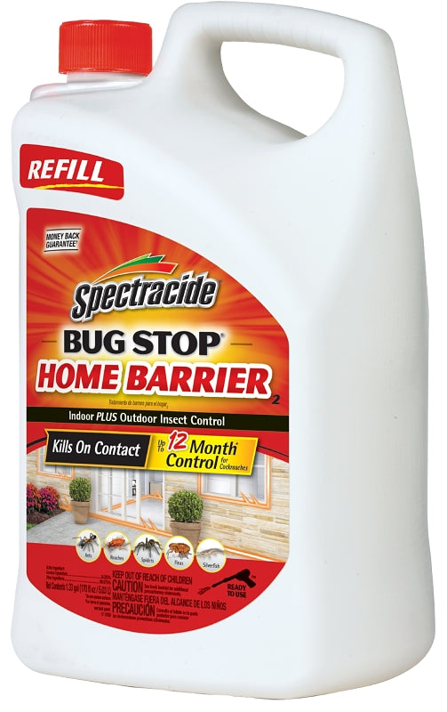 Spectracide HG-96381 Insecticide, Liquid, Spray Application, 1.33 gal
