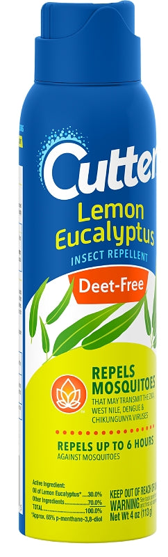 Cutter HG-96701 Insect Repellent, Aerosol, 4 oz