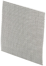 Make-2-Fit P 8096 Screen Repair Kit, 3 in L, 3 in W, Fiberglass, Charcoal