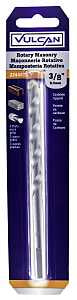 Vulcan 223811OR Drill Bit, 3/8 in Dia, 6 in OAL, Spiral Flute, Straight Shank