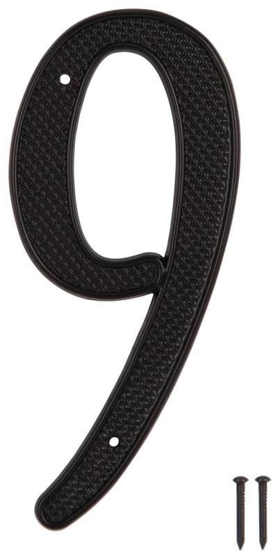 ProSource N-019-PS House Number, Character: 9, 4 in H Character, 2.28 ...