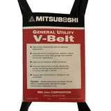 Mitsuboshi FHP General Utility V-Belt 0.38 in. W X 45 in. L For Fractional Horsepower Motors