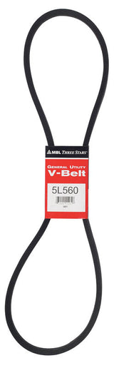 Mitsuboshi FHP General Utility V-Belt 0.63 in. W X 56 in. L For Fractional Horsepower Motors
