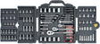 STANLEY 96-011 Mechanic's Tool Set, 170-Piece, Chrome Vanadium, Chrome Vanadium