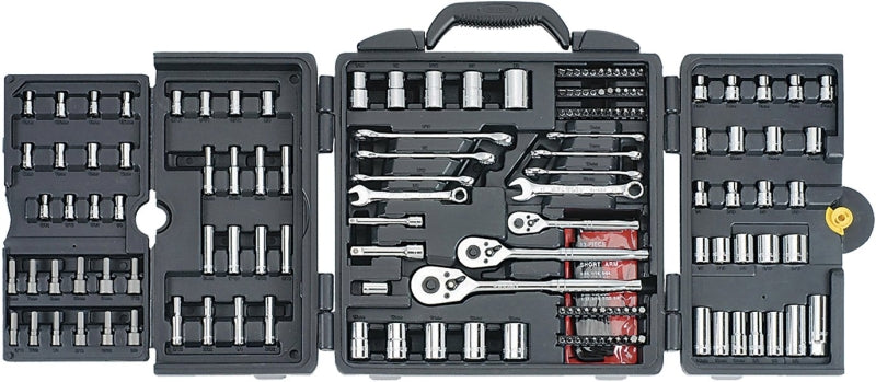 STANLEY 96-011 Mechanic's Tool Set, 170-Piece, Chrome Vanadium, Chrome Vanadium