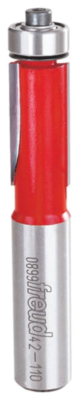 Freud 42-110 Router Bit, 1/2 in Dia Cutter, 3-1/4 in OAL, 1/2 in Dia Shank, 2-Cutter, Carbide