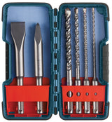 Bosch HCST006 Rotary Hammer Drill Bit Set, 6-Piece, Carbide