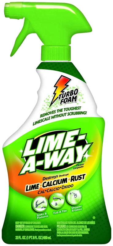 Lime-A-Way 5170087103 Lime and Rust Remover, 22 oz, Liquid, Clear