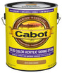 Cabot 140.0000816.007 Solid Stain, Natural Flat, New Cedar, Liquid, 1 gal, Can, Pack of 4