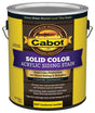 Cabot 140.0000837.007 Solid Stain, Natural Flat, Cordovan Brown, Liquid, 1 gal, Can, Pack of 4