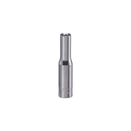 Craftsman 7/32 in. X 1/4 in. drive SAE 6 Point Deep Socket 1 pc